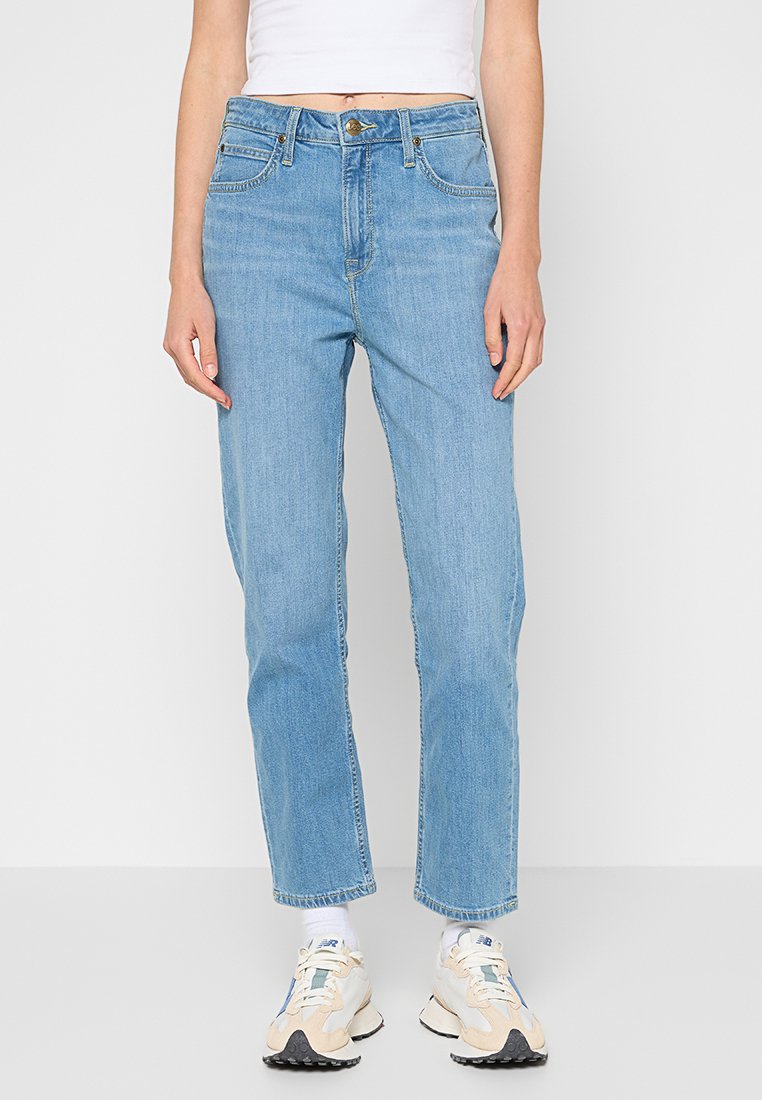 Lee Straight leg jeans lichtblauw denim