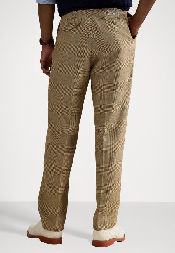 Whitman Relaxed Fit Herringbone Trouser - Trousers3