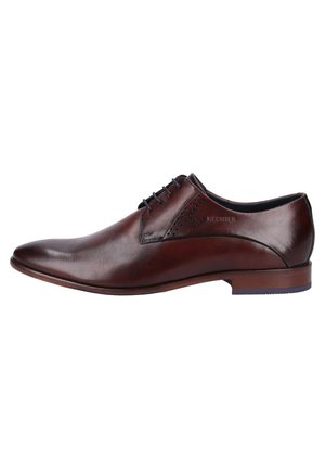 Smart lace-ups - dark brown