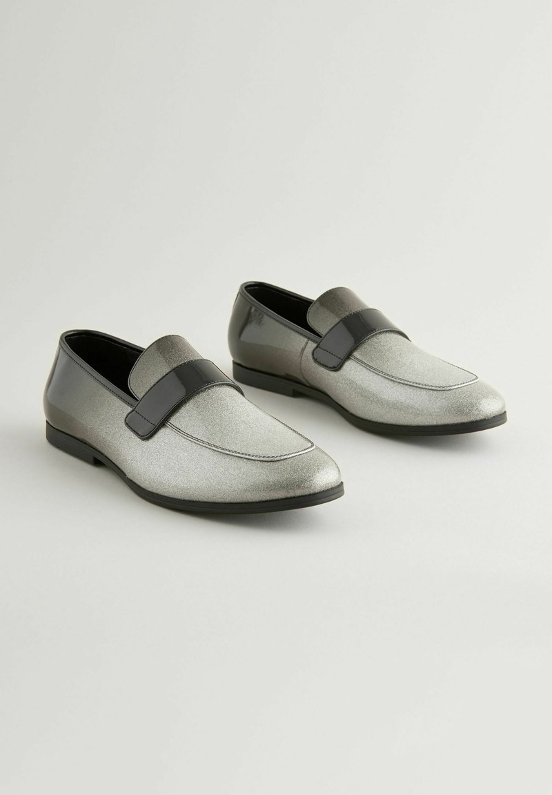 Next OMBRE LOAFERS - REGULAR FIT - Slip-ons - silver/silver  display picture 2