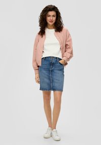 s.Oliver Jupe en jean - blau