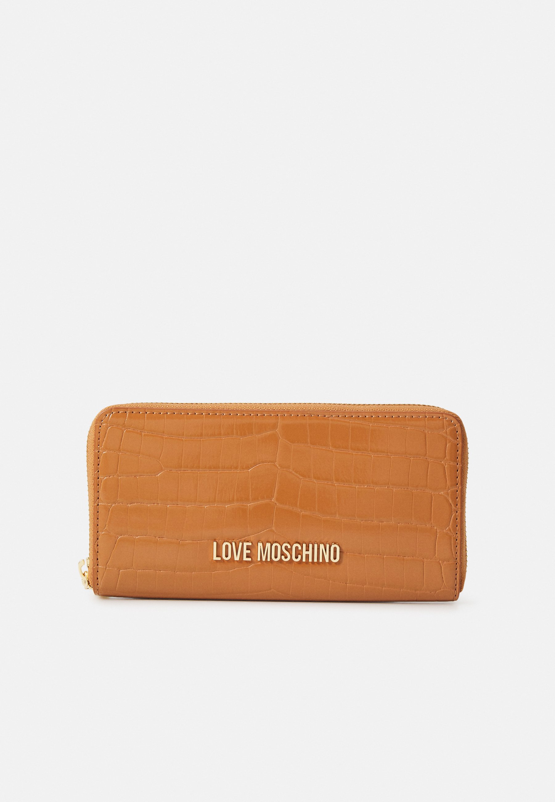 Love Moschino SIGNATURE CROCO - Portofel - brown/maro - Zalando.ro