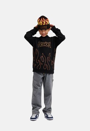 DC Shoes, DC SHOES JUNGEN 8-16 APPAREL|OUTER LAYER - Sweat à capuche - kvj black