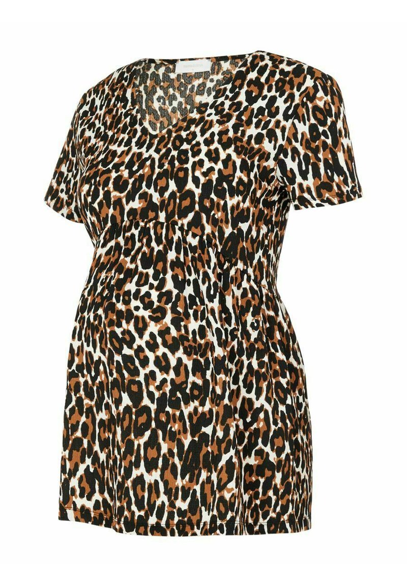 Mamalicious T-shirt print crème