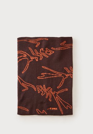 ARKK Copenhagen, LIQUID NECK TUBE UNISEX - Шал снуд - brown/orange