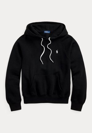 Polo Ralph Lauren SHRUNKEN FIT HOODIE - Kapucnis pulóver - black