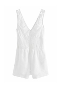 Next V-NECK - REGULAR FIT - Buksedragter - white