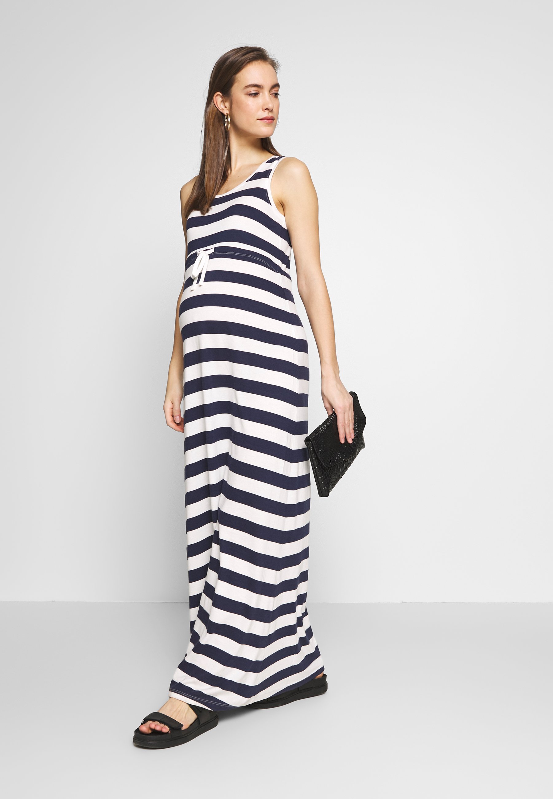 Anna Field MAMA Vestito lungo - peacoat/blu scuro - Zalando.it