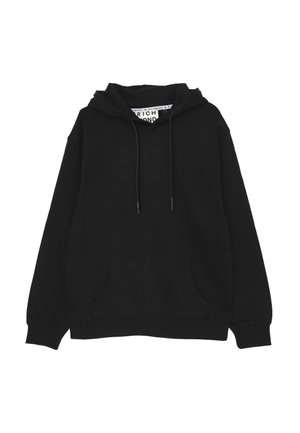 Felpa con cappuccio - black