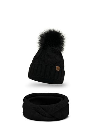 SET - Tubehalstørklæder - black