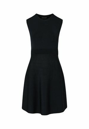 LIU JO, LIU JO KNIT DRESS WITH LACE DETAIL - Robe pull - black