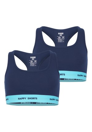2 PACK - Brassière - navy blue