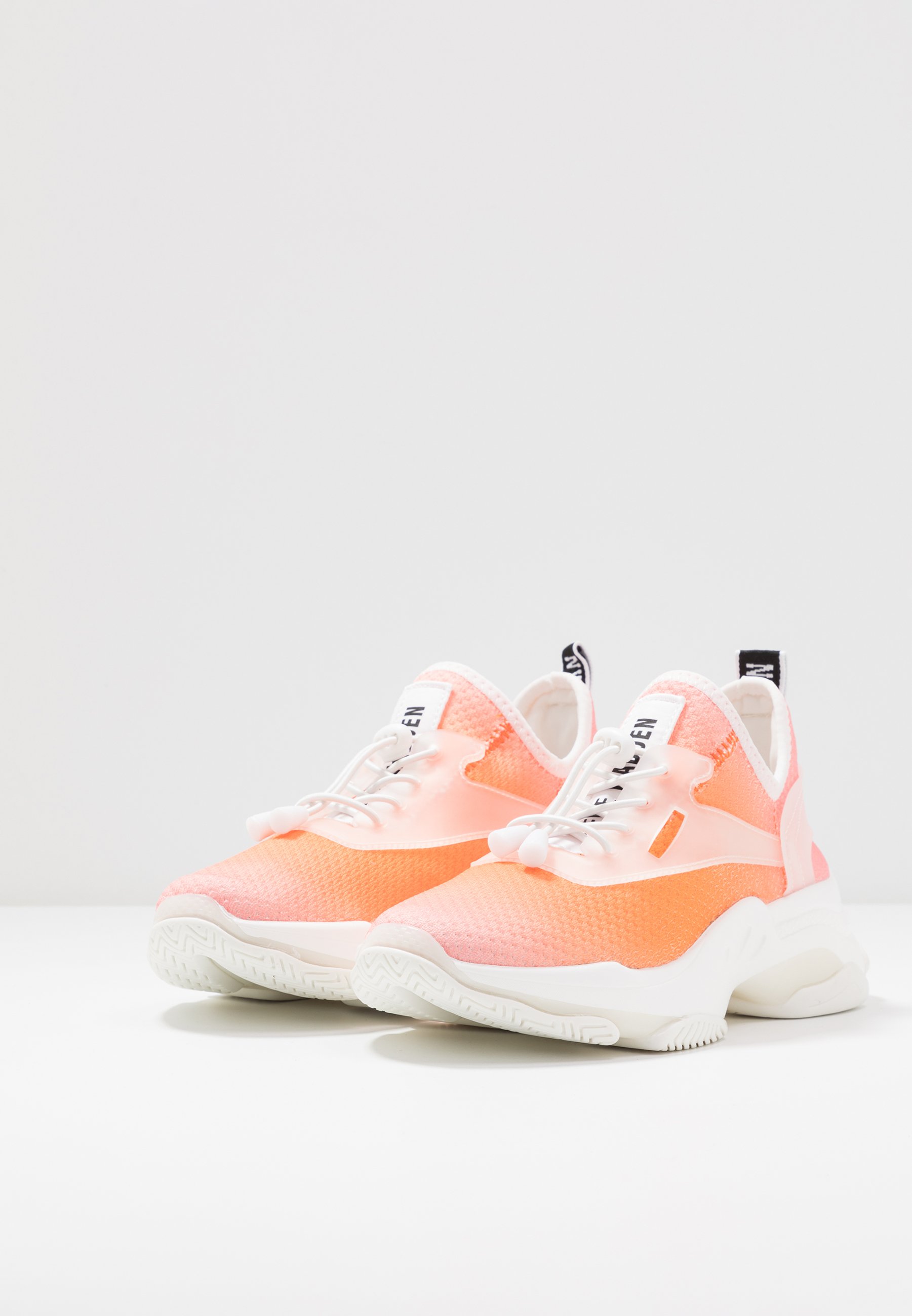 Steve Madden MATCH Joggesko orangemulticolororansje Steve Madden ASHEN Joggesko orangemulticolorhvit