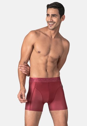 MUCHACHOMALO SOLID - Swimming trunks - red