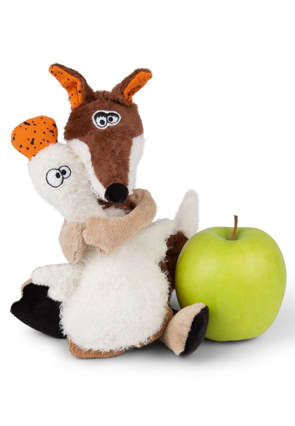 NEVER LET YOU GO BEASTSTOWN – Kuscheltier – braun weiß