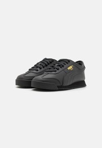 Puma ROMA REVIVAL UNISEX - Tenisky - black/team gold
