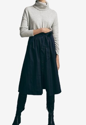 A-line skirt - dark blue