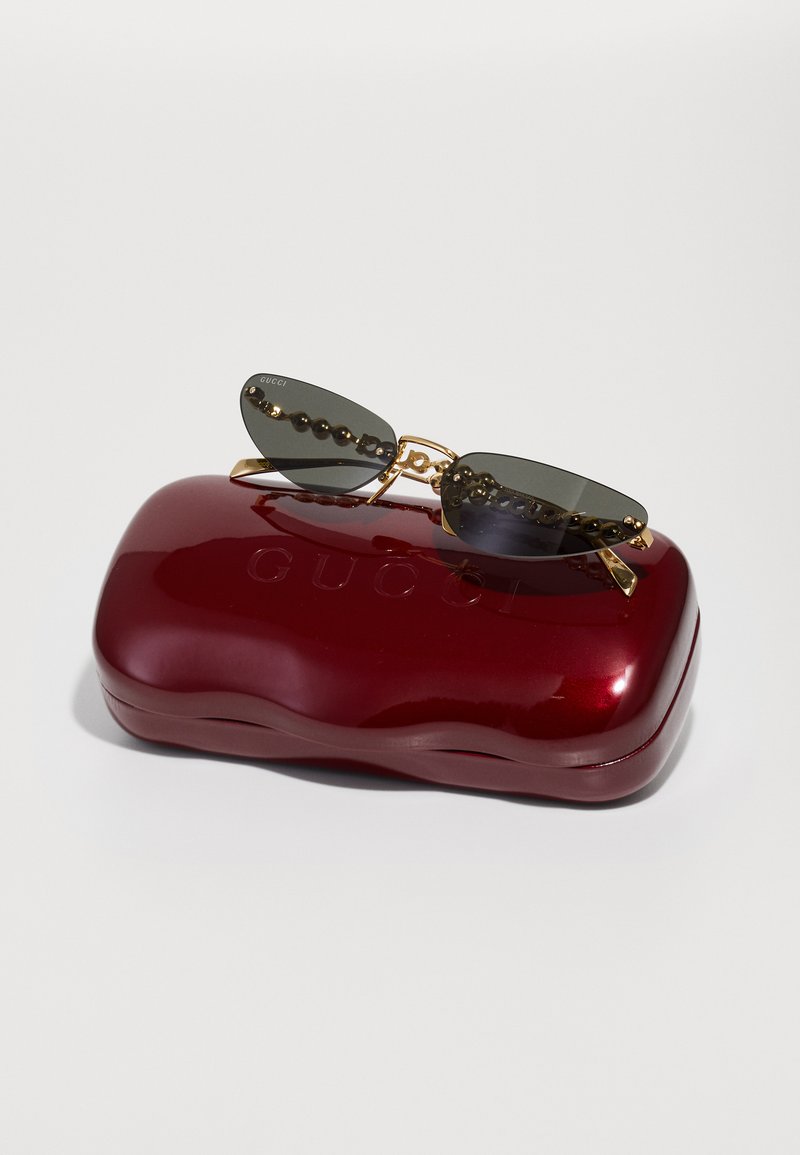 Gucci Gold Sunglasses with Burgundy Case Gucci | Accessories | Gucci Sunglasses Women With Case  main image 3