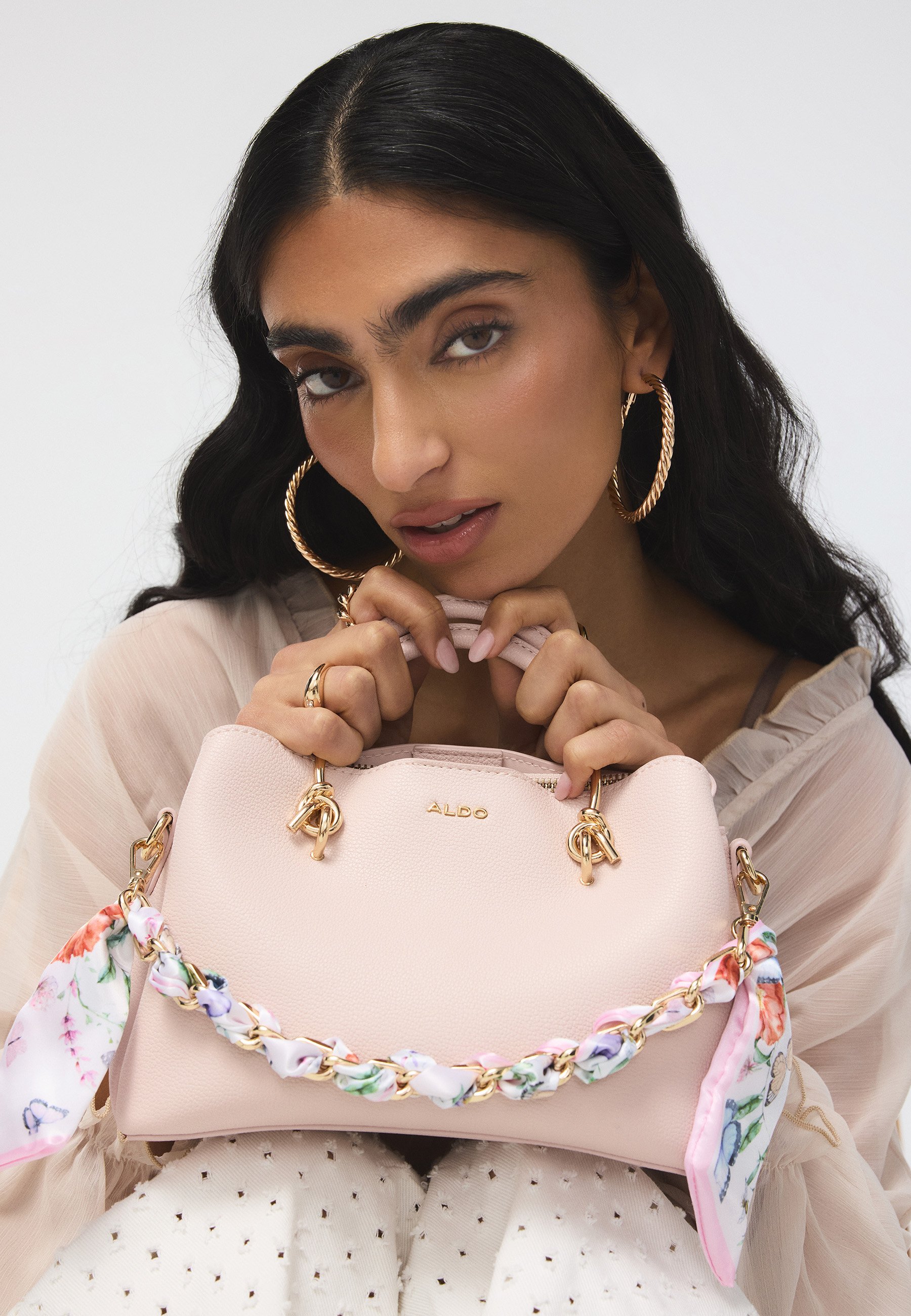 22cmくらい　ALDO カナダブランド ALDO CALANTHE - Handbag - pink - Zalando.ie