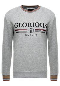Glorious Gangsta Mikina - mottled grey