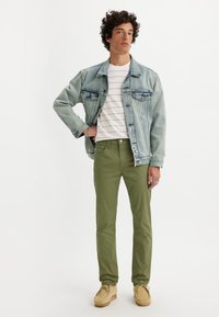 Levi's® - 502™ TAPER - Siaurėjantys džinsai - bluish olive Miniatiūros vaizdas 1