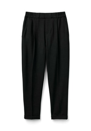 United Colors of Benetton, Stoffhose - black