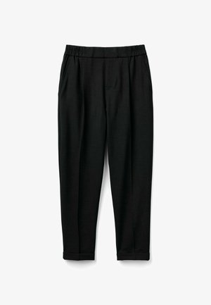 United Colors of Benetton, Stoffhose - black