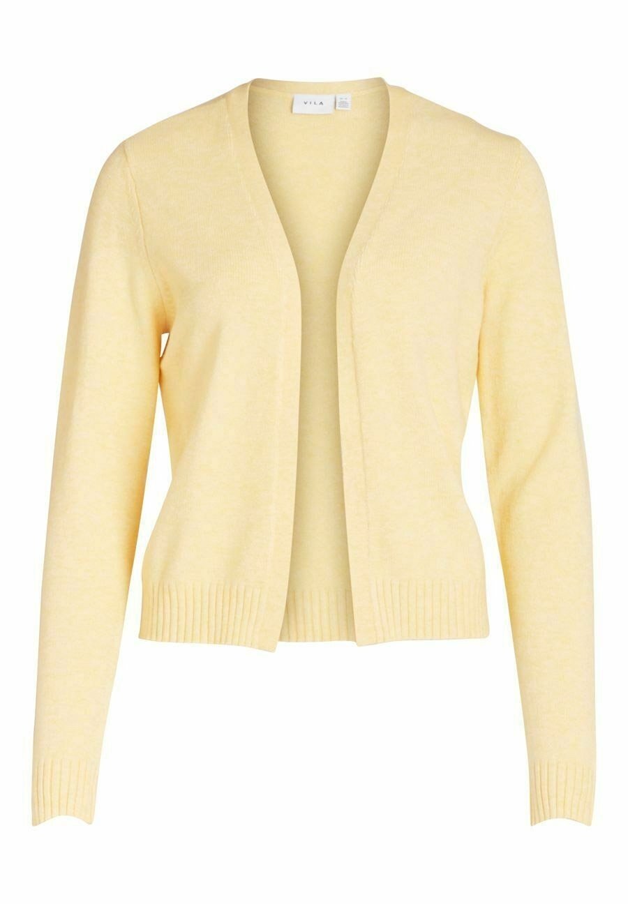 VILA Strickjacke yellow/gelb (Pre-owned) Zalando