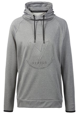 NOAH M MELANGE HOODY - Sweatshirt - mid grey