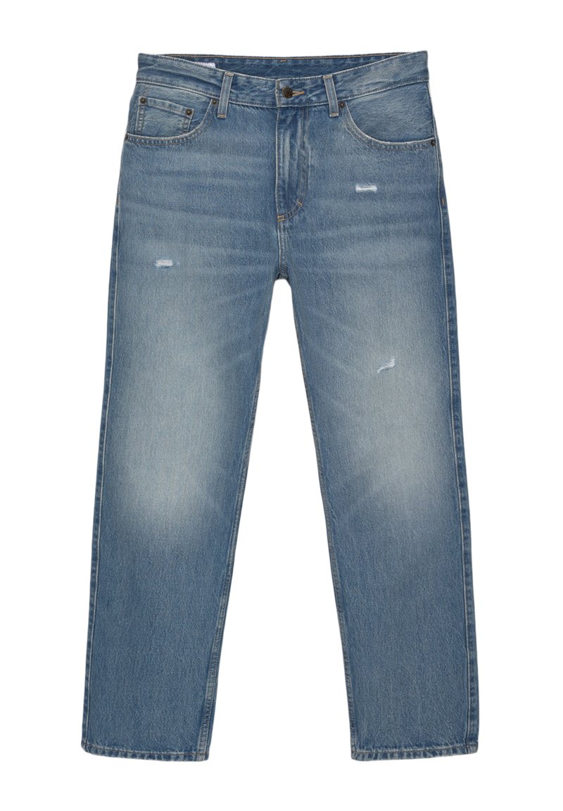 PULL&BEAR Straight leg jeans blauw denim/bluedenim