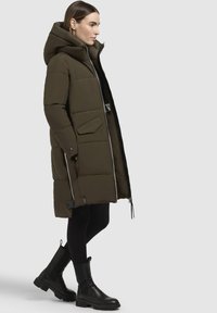 khujo GISEL - Winter coat - dunkeloliv