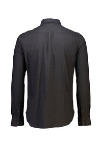 Jack's Sportswear MÉLANGE BRUSHED  - Camisa - deep brown mel