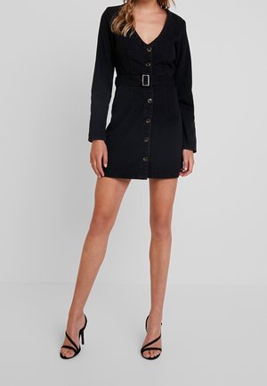 Vestido vaquero - black