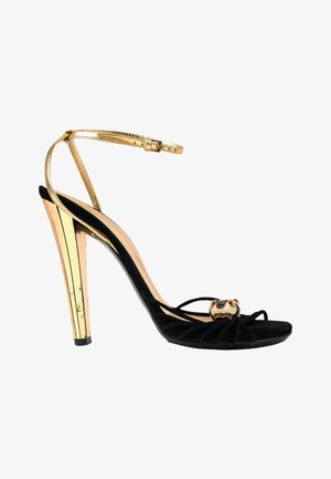 Gucci, SANDAL GOLD - Sandales à talons hauts - gold-coloured black