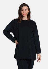 Modanisa SET - Pitkähihainen paita - navy blue