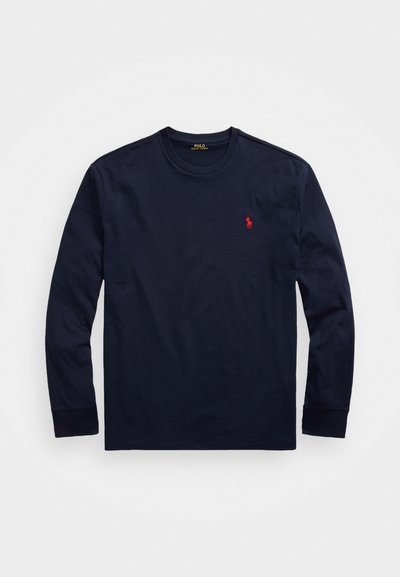 Polo Ralph Lauren CLASSIC FIT JERSEY LONG SLEEVE T SHIRT - Long sleeved top - dark blue