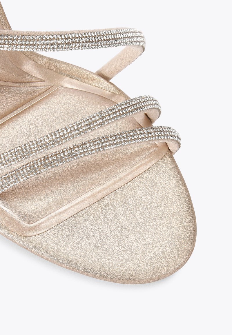 Carvela SPIRAL High heeled sandals gold/gold-coloured Zalando