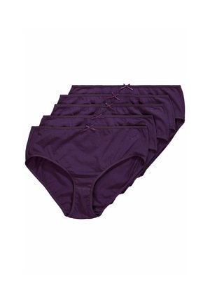 LOT DE 5 UNIES JUSQU'À LA TAILLE  - Alushousut - aubergine