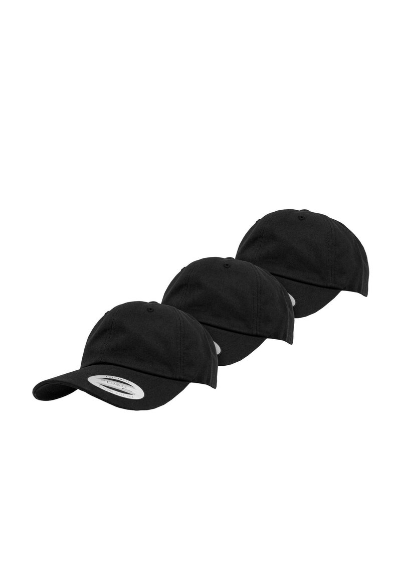 Flexfit Kšiltovka - black+black+black