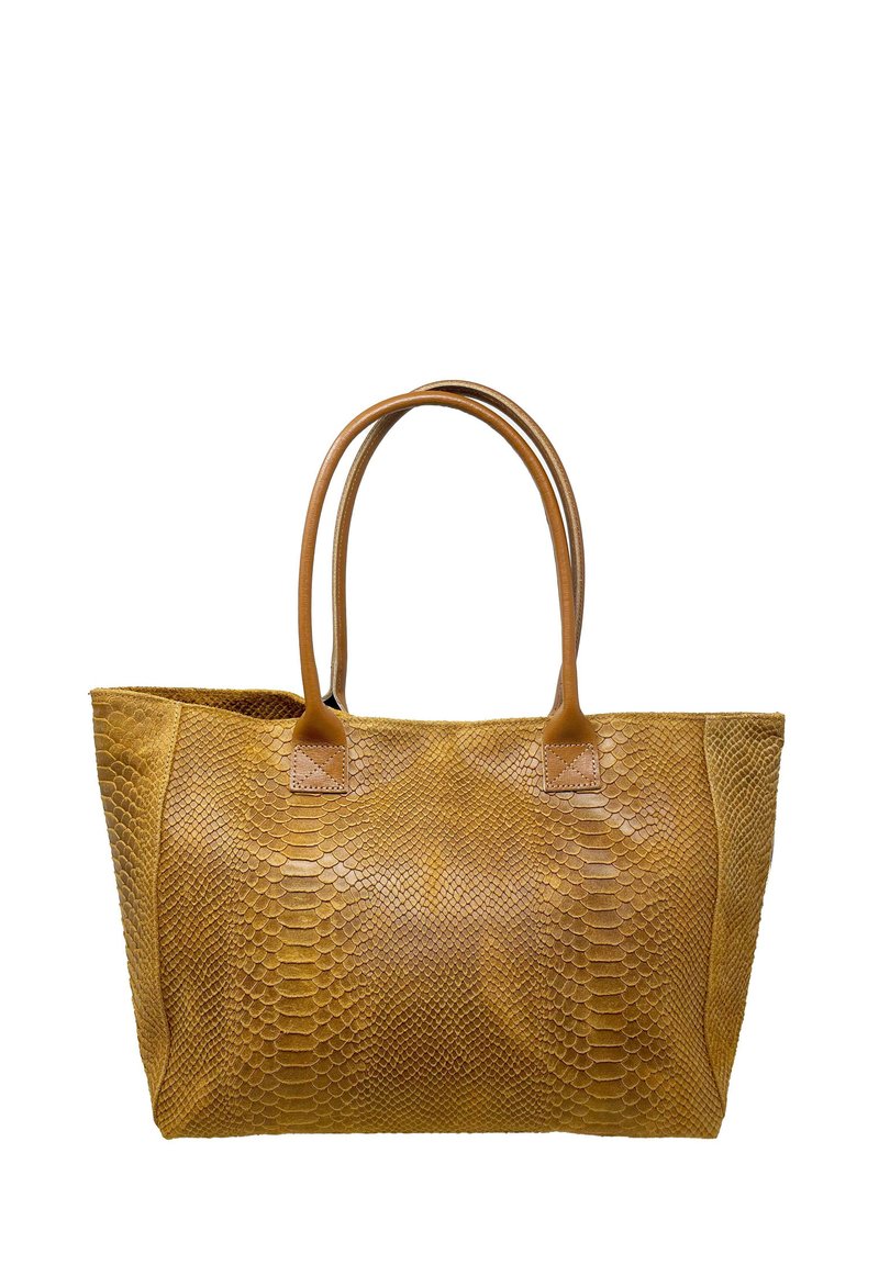 CHICCA BORSE Shopping bags - pitonato cuoio