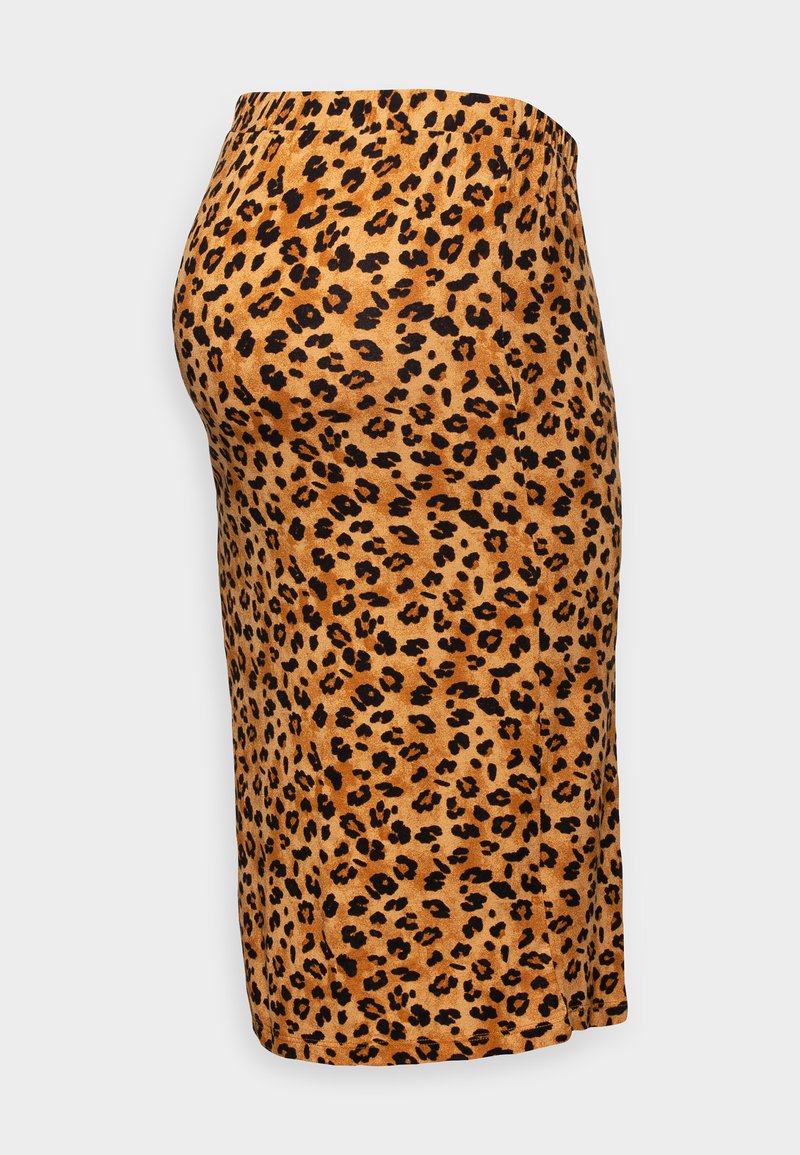 MAMALICIOUS MILLE SKIRT - Pencil φούστα - brown