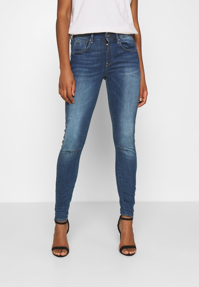 ARC 3D MID SKINNY  - Jeans Skinny Fit - blue denim
