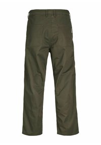 Jack & Jones Junior JPSTALEX JJCLEAN WORKER  - Hlače - olive night