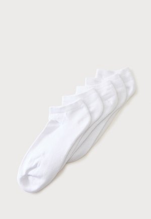 Pier One, 5 PACK - Chaussettes pour sneakers - white