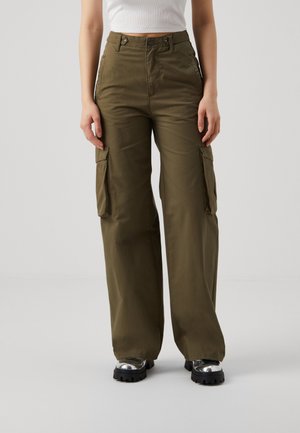 Pantalon cargo - khaki