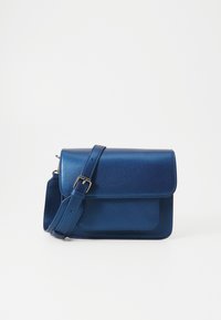 CAYMAN POCKET SHINY STRUCTURE - Axelremsväska - astro blue