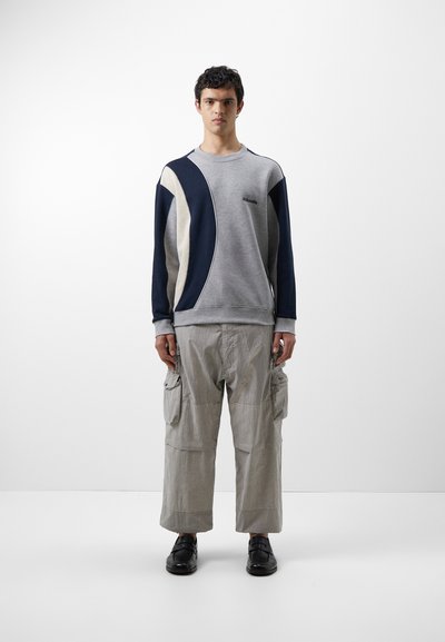 Ahluwalia MAE UNISEX - Sweatshirt - grey/navy