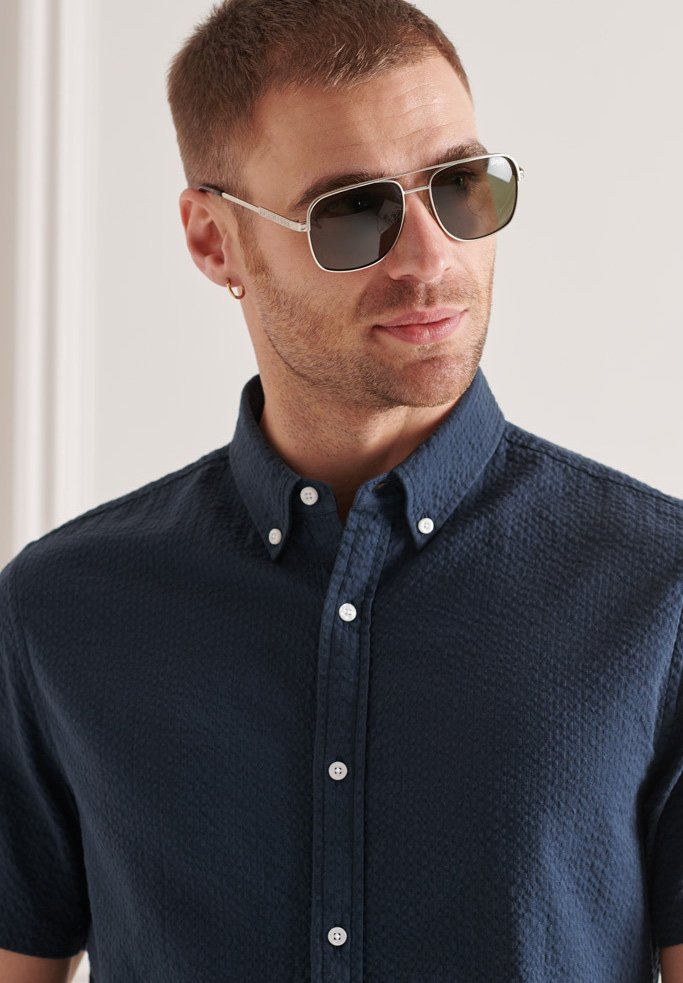 Herren Freizeithemden | Superdry SEERSUCKER Hemd eclipse navy/dunkelblau - PE07796 Herren Freizeithemden | Superdry SEERSUCKER Hemd eclipse navy/dunkelblau - PE07796