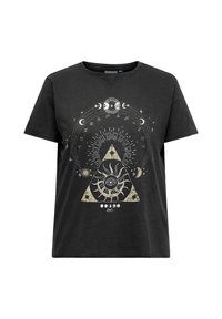 Unselected, black print zodiac