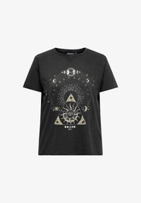 Unselected, black print zodiac